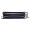 Luxury Black Leather BDSM Bed Tether 
