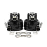 Roma Lockable Vegan Leather Padded BDSM Cuff Set
