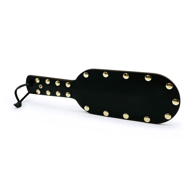 Luxury Leather Mini BDSM Paddle Back Side
